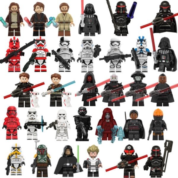 Star Wars Thrawns Death Troopers Minifigure With Weapons & Accessories