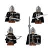 Lord of the Rings Dol Amroth Soldiers of Numenor Minifigures Set with Weapons Accessories 8Pcs - Image 3