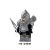 Lord of the Rings Dol Amroth Soldiers of Numenor Minifigures Set with Weapons Accessories 8Pcs - Image 5